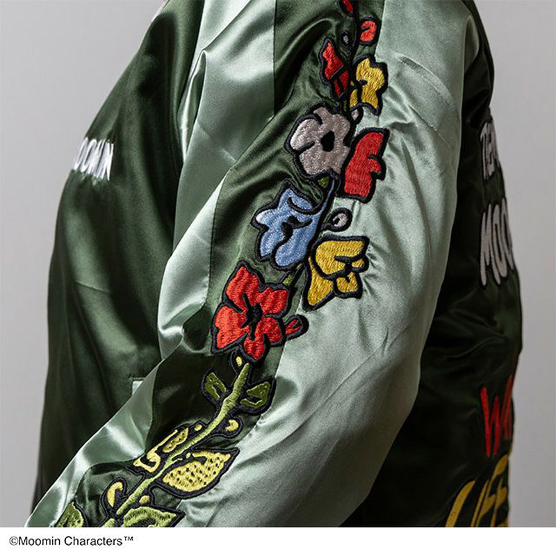キャラジャン charajan 丸眞 メンズ レディース ムーミン スカジャン