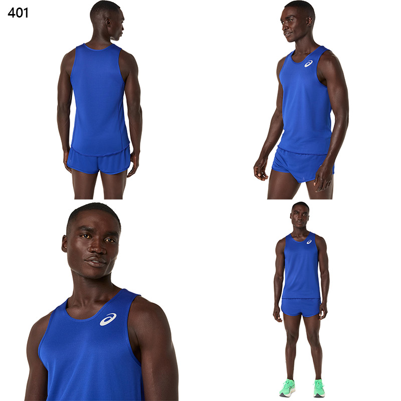 ASICS（アシックス） メンズ メンズランニングシャツ 陸上 ウェア 競技
