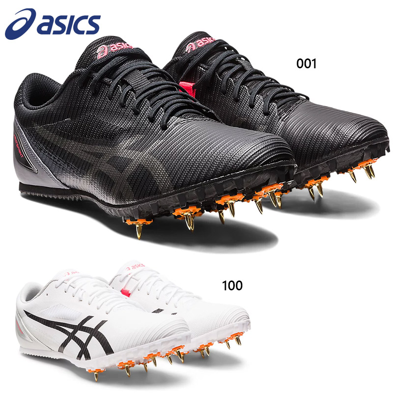 2E相当 アシックス メンズ レディース HEATSPRINT 13 靴 シューズ 陸上 競技 スパイク 短距離 中距離 ハードル 跳躍種目 多種目 ホワイト 白 ブラック 黒 送料無料 asics 1093A199 ASICS（アシックス） 2E相当 メンズ レディース HEATSPRINT 13 靴