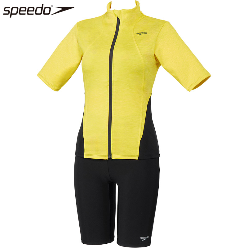 speedo（スピード） レディース ショートスリーブウェイビーセパ 水泳