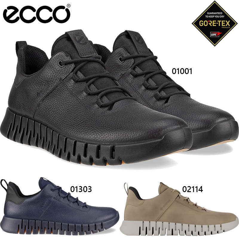 その他 eco Women's ECCO® Multi-Vent Leather Gore-Tex Shoe | White