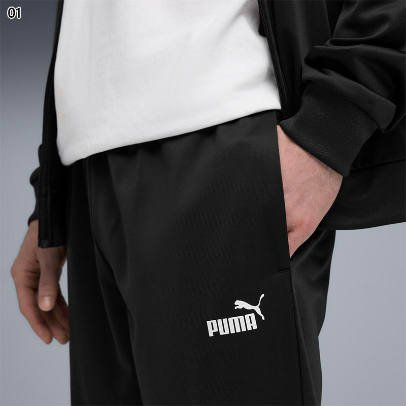 PUMA（プーマ） メンズ ESS ポリ スーツ 上下セット アパレル ジャージ