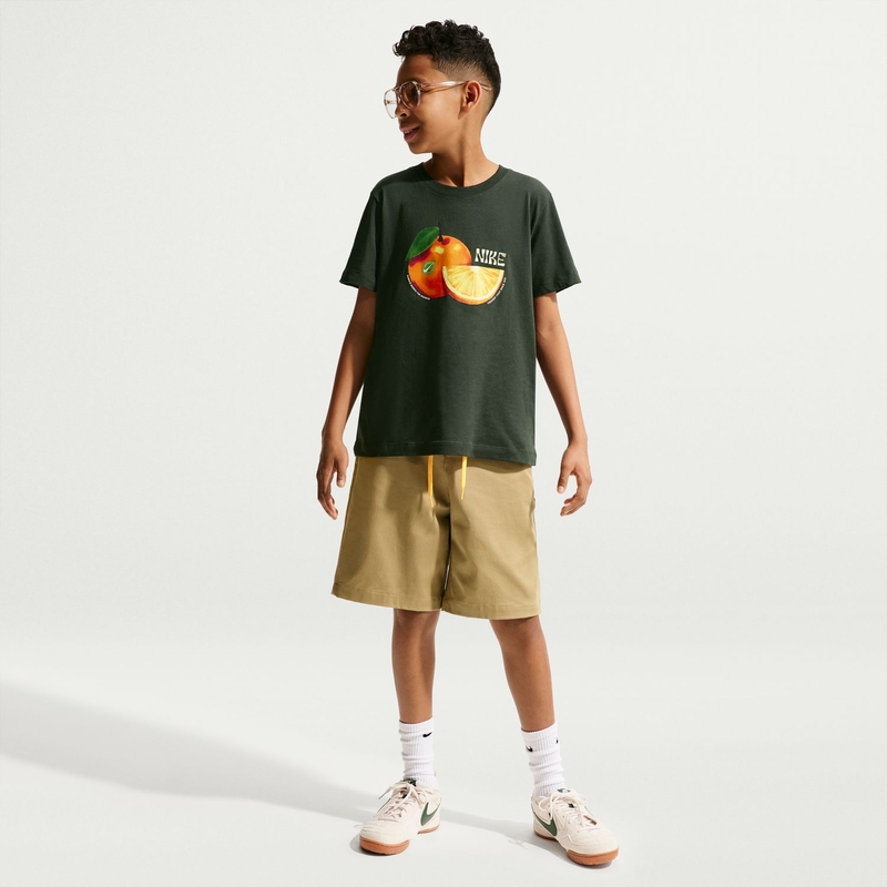 NIKE（ナイキ） ジュニア キッズ YTH NSW オレンジ S/S Tシャツ