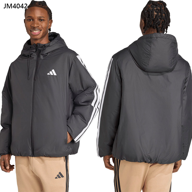 adidas（アディダス） メンズ M ESS 3S フード パデッドジャケット