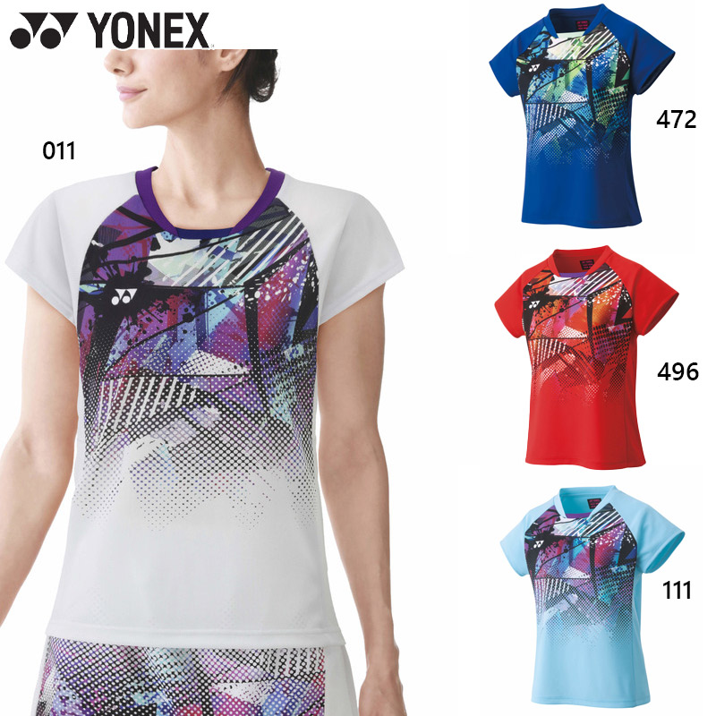 R*1様 YONEX バドミントンウェア　日本代表モデル　レディース L YONEX ヨネックス バドミントンウェア ゲームシャツ レディース