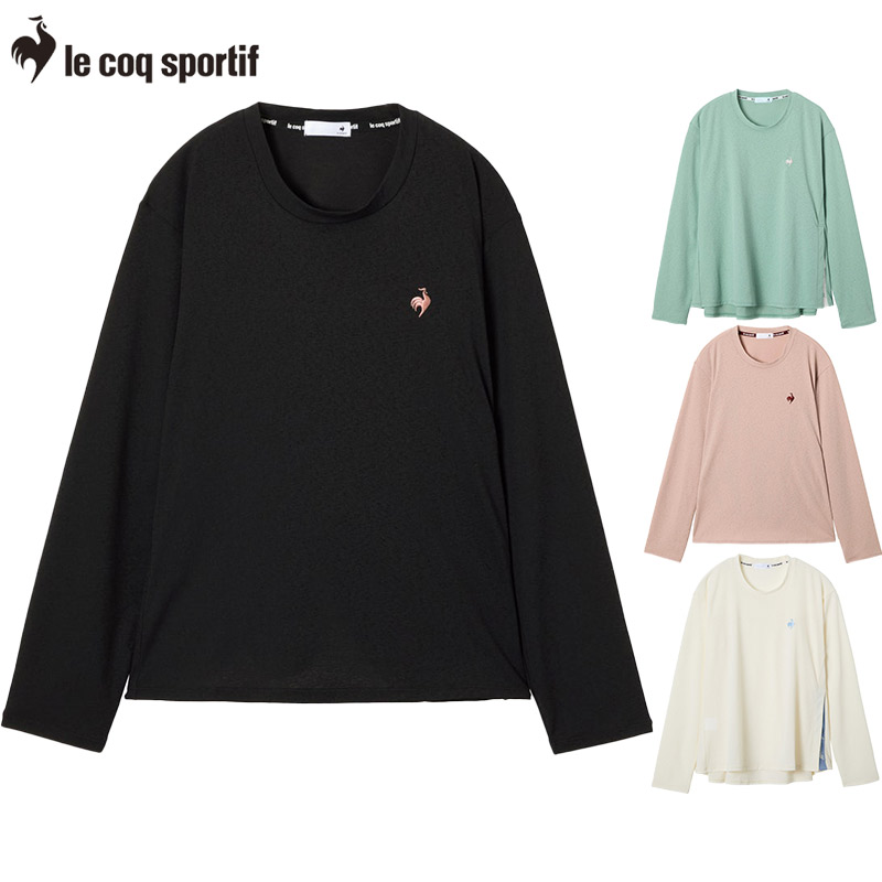 新品未使用 DESCENTE デサント レディース シャツ 半袖 トップス DESCENTE（デサント） レディース シアーライト長袖Tシャツ アパレル