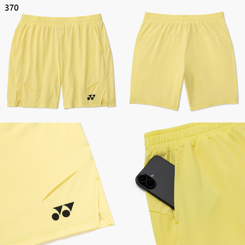 塩ちゃんバドミントンゲームパンツ YONEX（ヨネックス） メンズ ニットハーフパンツ バドミントン 競技