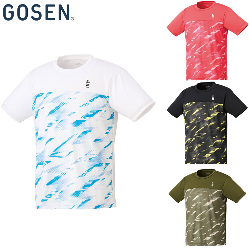 GOSENソフトテニスユニフォーム GOSEN（ゴーセン） メンズ レディース ゲームシャツ バドミントン
