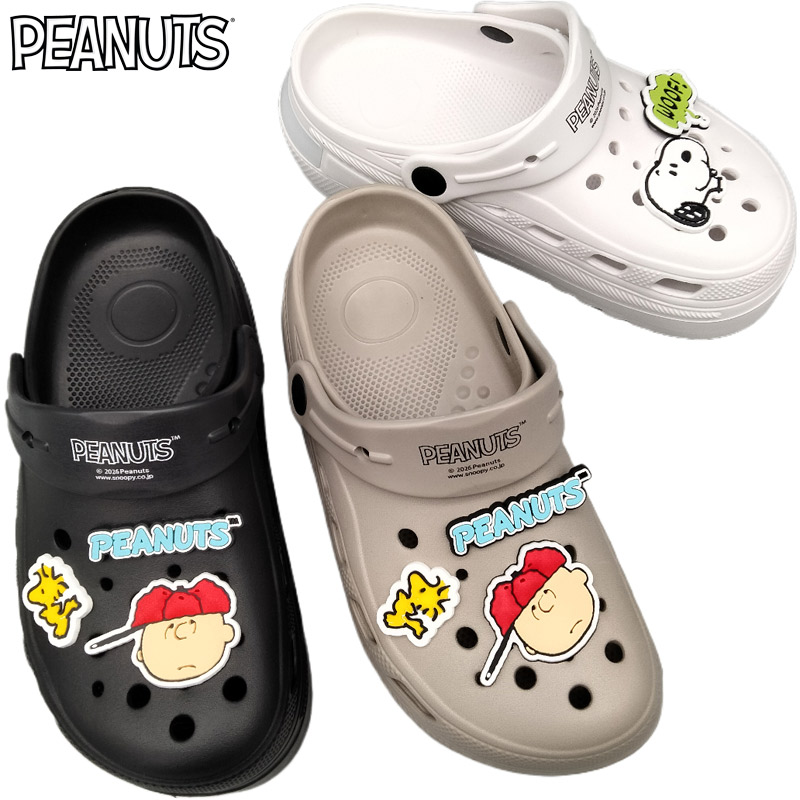 ピーナッツ レディース Snoopy スヌーピー 厚底 サンダル 靴 シューズ