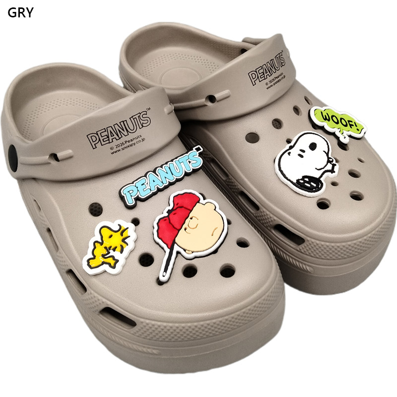 ピーナッツ レディース Snoopy スヌーピー 厚底 サンダル 靴 シューズ