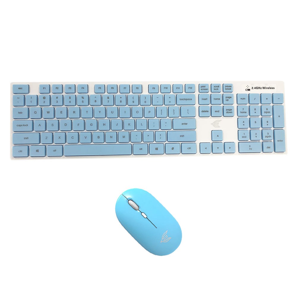 ワイヤレス キーボード マウス セット 英語配列 104キー 1600dpi 2 4ghz 光学式 静音設計 無線 電池式 Usbレシーバー おしゃれ かわいい R 06n Shop Always 通販 Yahoo ショッピング