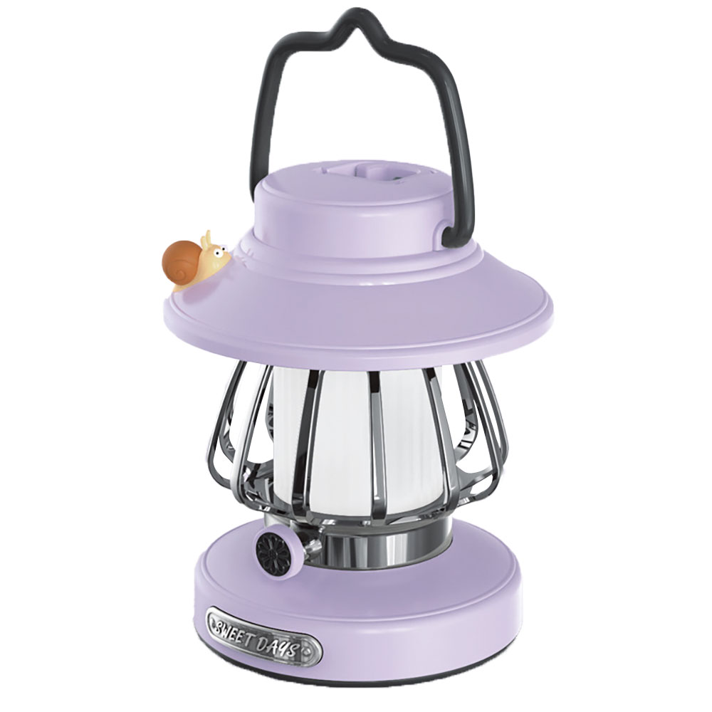 レトロポータブルランタン USB充電式 キャンプライト テントライト 無