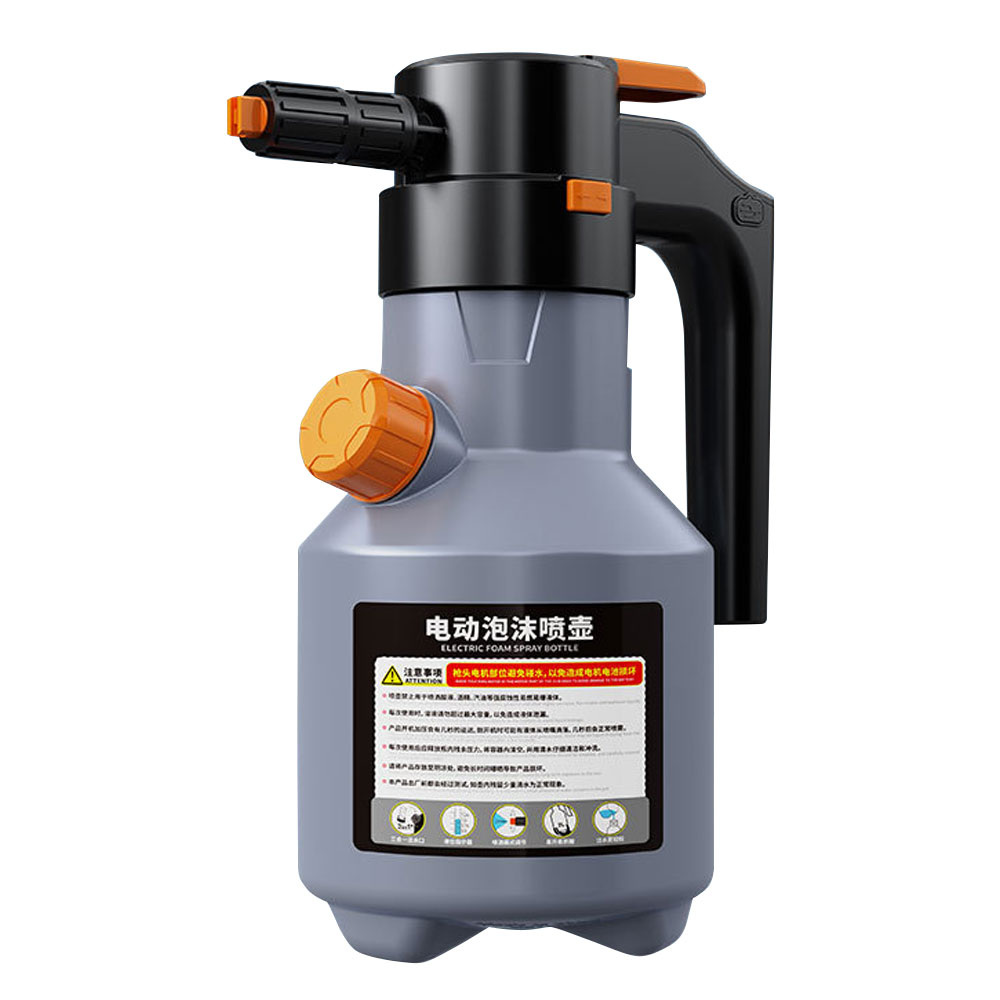 電動 フォームガン 容量2L 充電式 洗車 泡 スプレー 自動泡噴霧器
