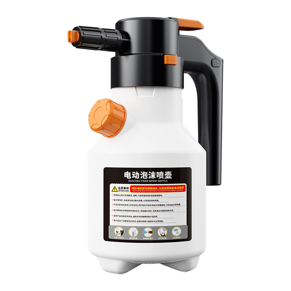 【電動フォームガン】2L容量 泡噴霧器 蓄圧式スプレー 超濃密泡 充電式 電動 フォームガン 容量2L 充電式 洗車 泡 スプレー 自動泡噴霧器
