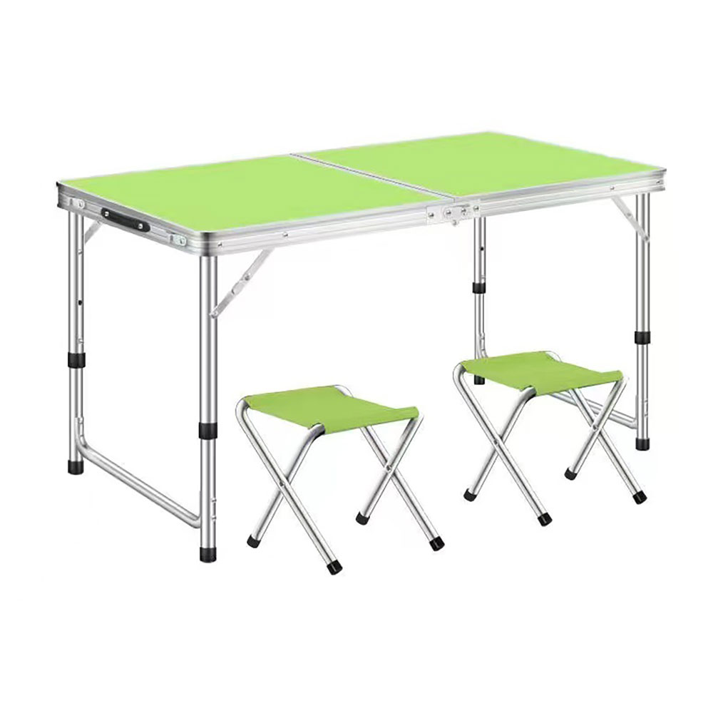 アウトドア テーブル・チェアセット 120cm×60cm アウトドア テーブルチェアセット 天板120×60cm 折り畳み テーブル