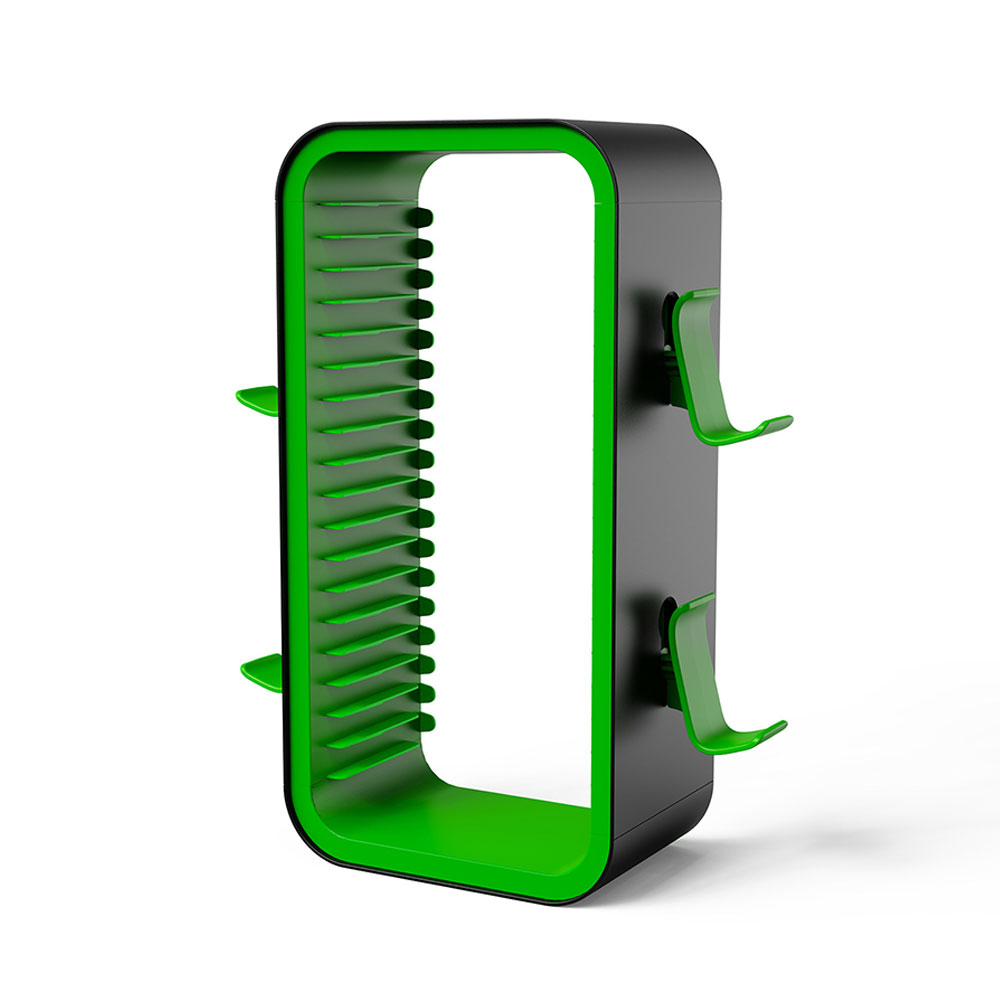 ゲームソフト 収納タワー ストレージ スタンド PS5 PS4 Xbox Switch