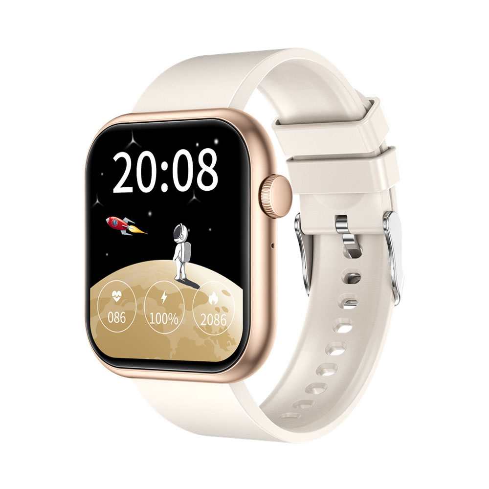 QX7PRO スマートウォッチ 1.96インチ 腕時計 通話 通知 スマホ GloryFit 心拍数 生活防水 スマート | ブランド登録なし | 04