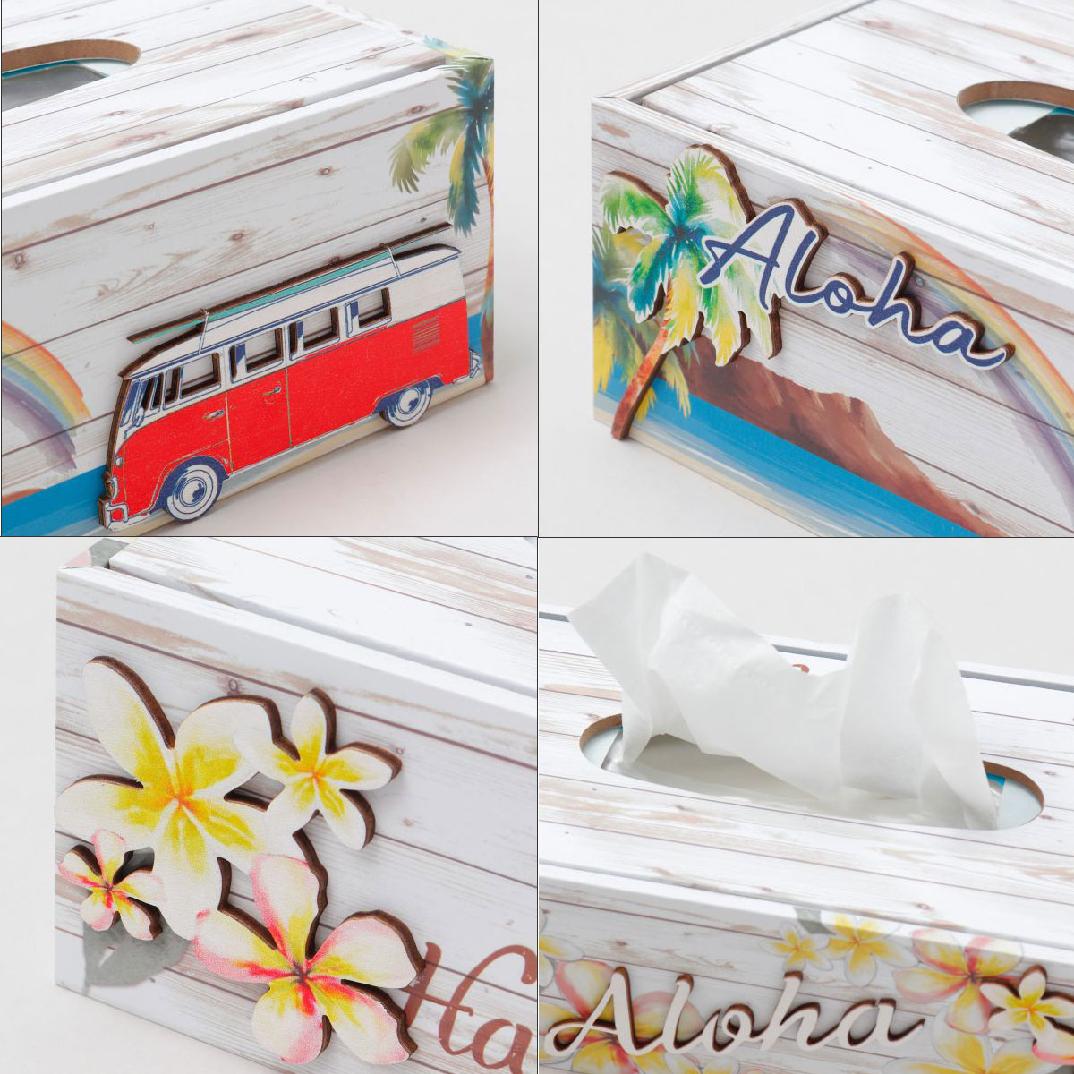 Kahiko（カヒコ） ティッシュケース ハワイアン ハワイアン雑貨