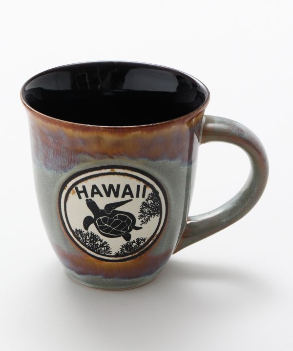 Kahiko（カヒコ） マグカップ 大きい 保温 陶器 電子レンジ ハワイ直