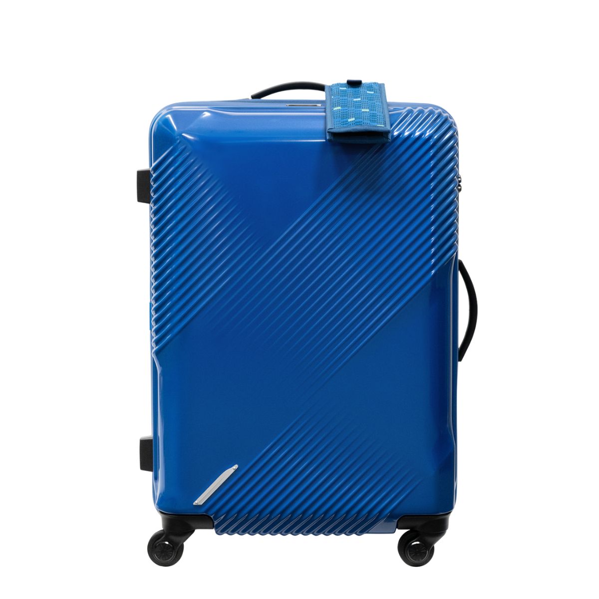 スーツケース Mサイズ 61L 日本製 東海道新幹線 N700系 リサイクル キャリーケース キャリーバッグ ストッパー付き 軽量 3泊4泊5泊 鉄道グッズ【JR東海承認済】の画像