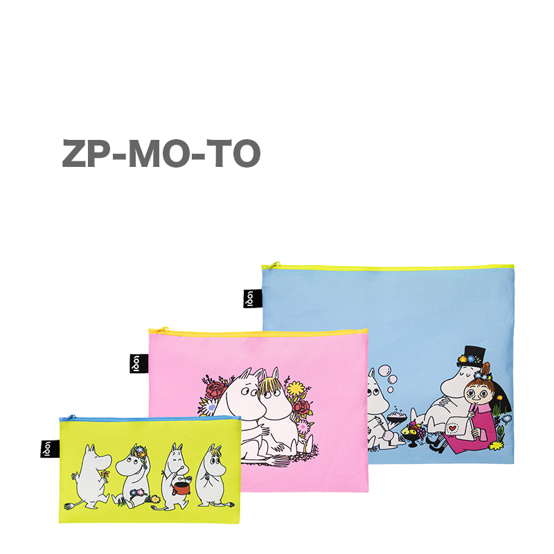 LOQI ローキー Zip Pockets 3サイズ1セット MUSEUM COLLECTION ジップ