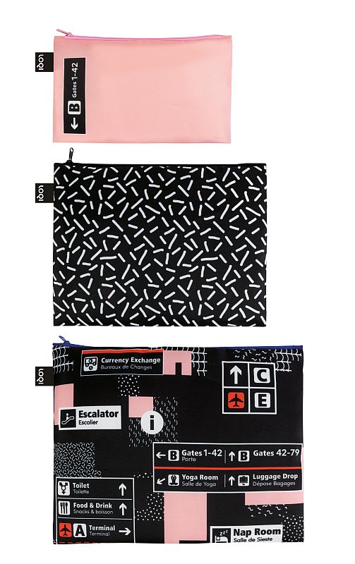 LOQI ローキー Zip Pockets ３サイズ1セット Artist Collection ポ...
