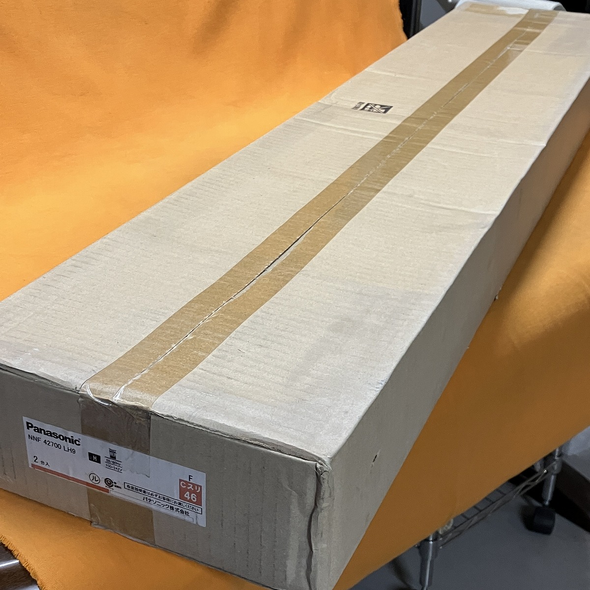 LED埋込ベースライト器具本体(2個入) パナソニック NNF42700LH9 40形 2灯 ランプ別売