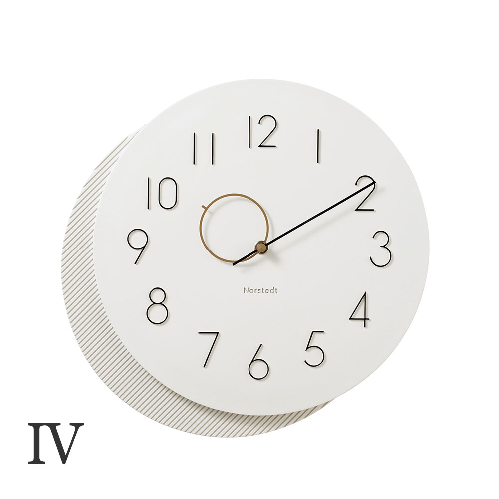 インターフォルム 時計 INTERFORM（インターフォルム） 壁掛け時計 ウォールクロック ポイント