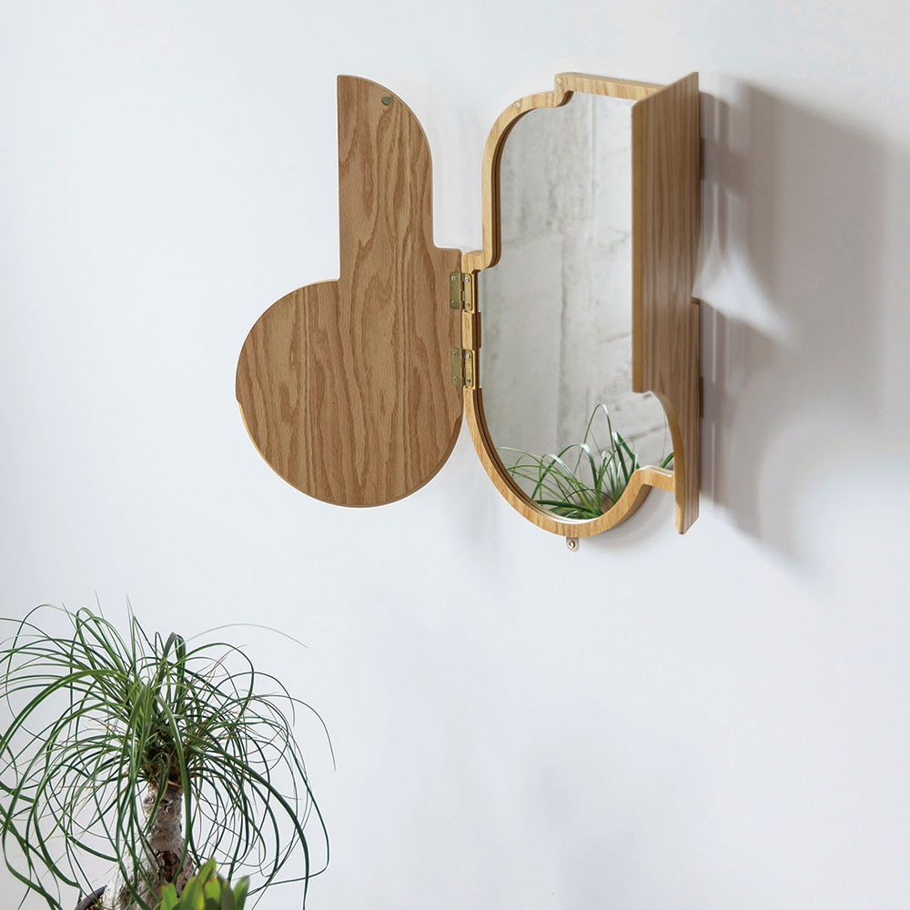 INTERFORM（インターフォルム） 鏡 ウォールミラー 壁掛け