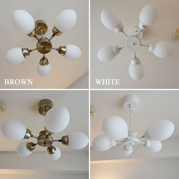 5BALL PEARL LAMP 5灯シーリングライト 5BALL PEARL LAMP 5灯シーリングライト