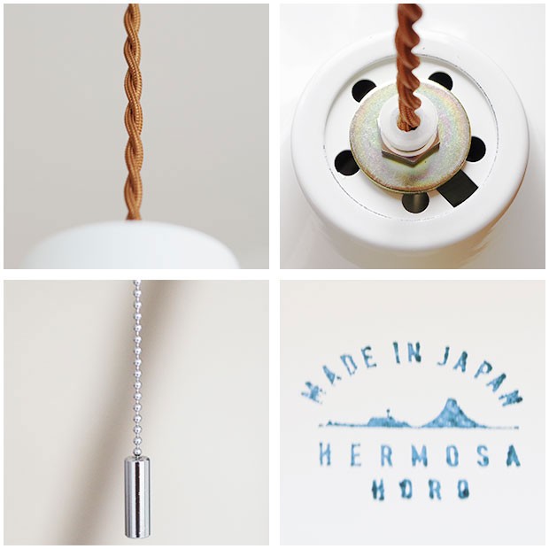 HERMOSA 照明器具 ホーロー ペンダントライト コースタル レトロ