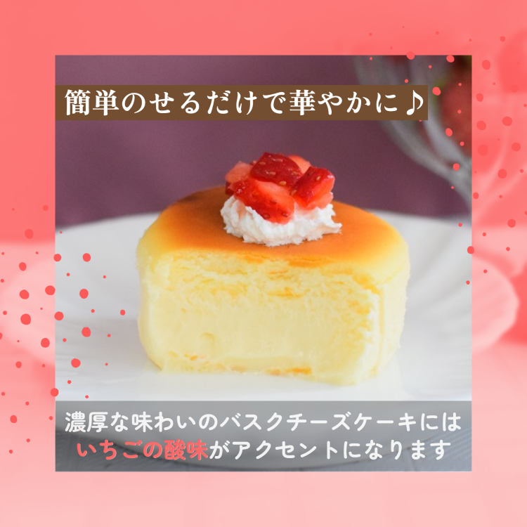 訳ありバスクチーズケーキセット