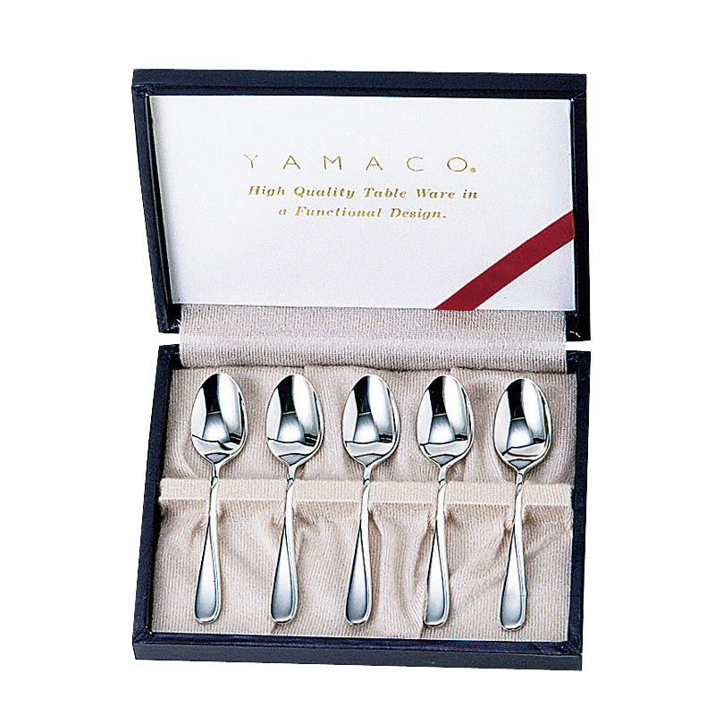 カトラリー コーヒースプーンセット 5本組 YAMACO フローラ スプーン