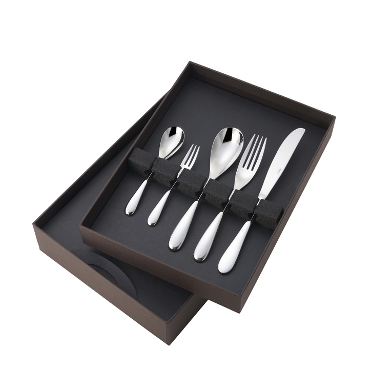 カトラリーセット ナイフフォークスプーン 5人用 25pc YAMACO ホーム