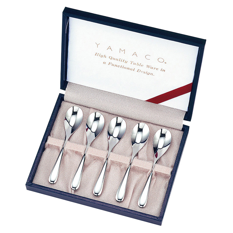 カトラリーセット YAMACO ホームフェスタ 5pc コーヒースプーンセット