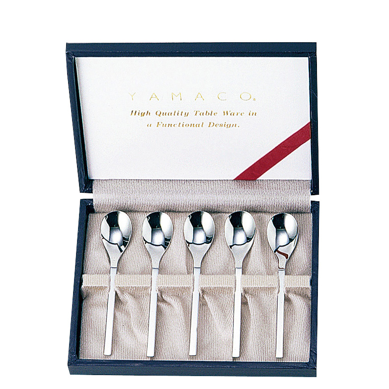 カトラリーセット コーヒースプーン 5本組 ギフト箱入 YAMACO ナポリ
