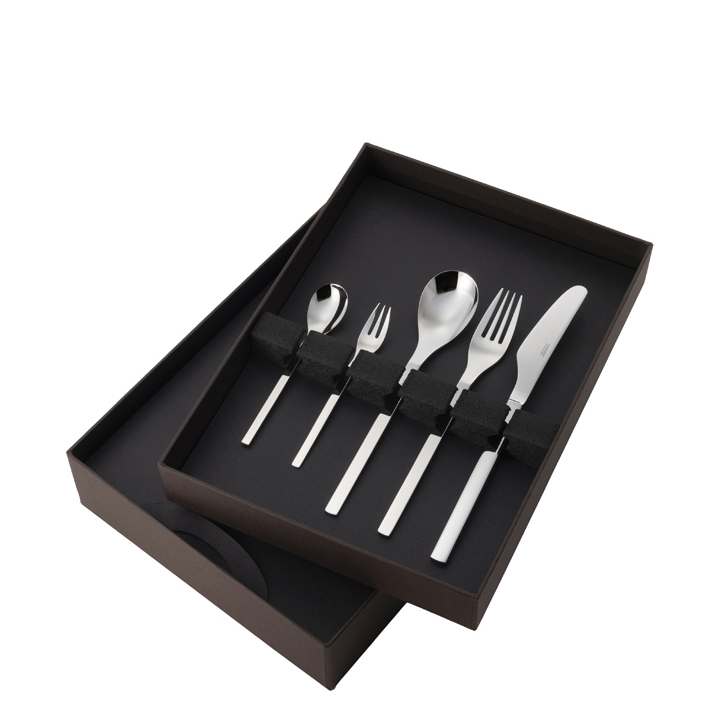 カトラリーセット ナイフフォークスプーン 5人用 25pc YAMACO ナポリ