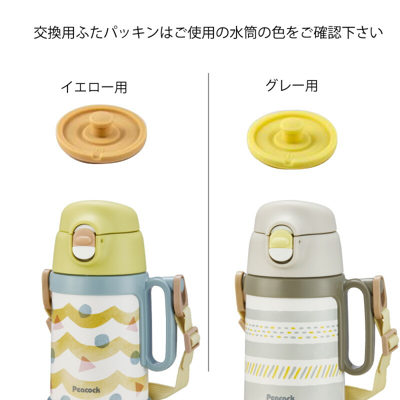 青黄ハンコック 調整パーツ付き スクリューマグタイプ 0.8L (AEJ-80) – ピーコック魔法瓶公式