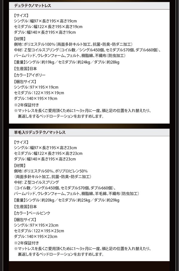 【値下げ中】 モダンライト・コンセント付きチェストベッド【Diaz】ディアス　フレームのみ　シングル 【RI6689403076】(24178円)