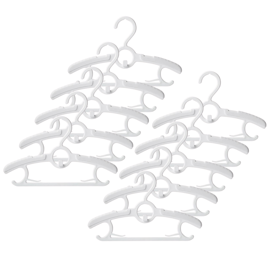 キッズ ベビー 装飾 ハンガー セット ビーズ 子供 パンツハンガー ハンガー 子供用 10本セット ベビーハンガー 伸縮式 子供服ハンガー キッズハンガー 連結フック 多機能 まとめて干せる 省スペース 小さめ  滑りにくい 洗濯