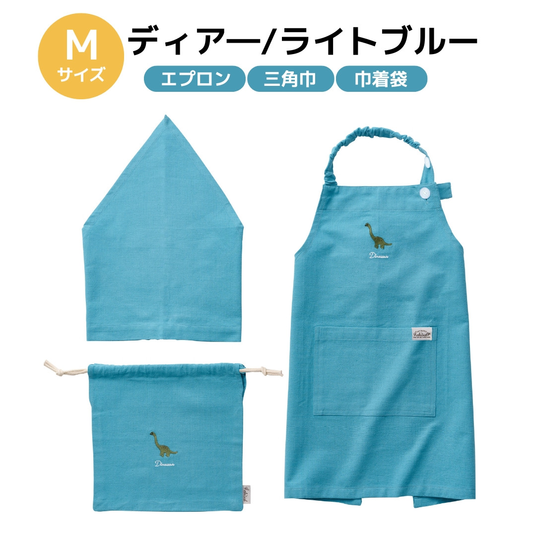 ryryry*様キッズエプロン　かぶるだけ　三角巾（追加） かぶるだけ キッズエプロン ゴムタイプ 3点セット 三角巾 巾着