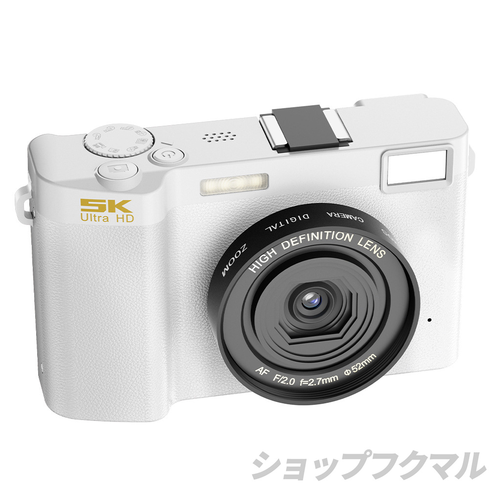 デジタルカメラ デジカメ 5K 6400万画素 高画質 WiFi機能 18倍 デジタルカメラ デジカメ 5K 6400万画素 高画質 WiFi機能 18倍
