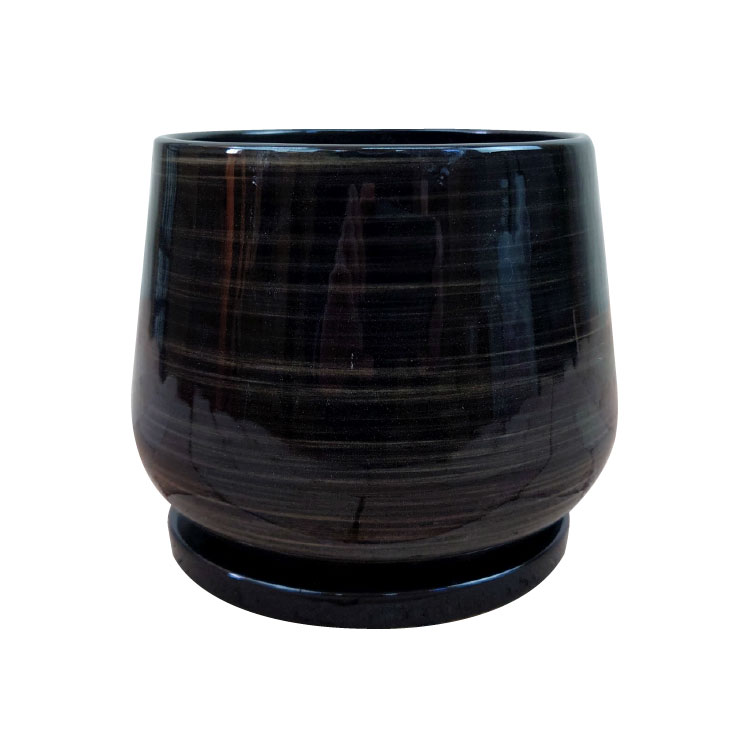 植木鉢 おしゃれ 陶器鉢 シンプルモダンポット MM022-145 5号