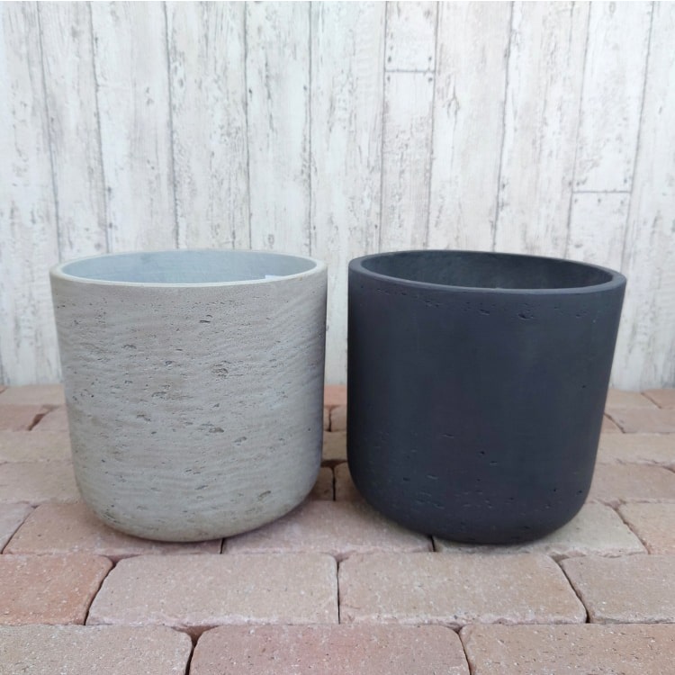 植木鉢 おしゃれ ファイバークレイポット MM061-250 8号(25cm