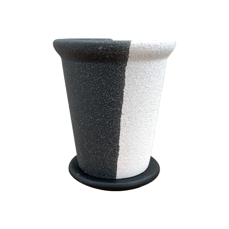 植木鉢 おしゃれ 陶器鉢 ツートンカラーポット RR419-115 4号(11.5cm