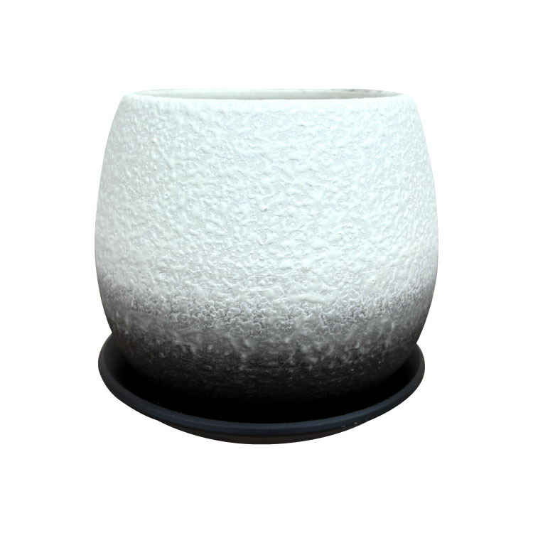 植木鉢 おしゃれ 陶器鉢 グラデーション ポット RR702-120 4号(12cm