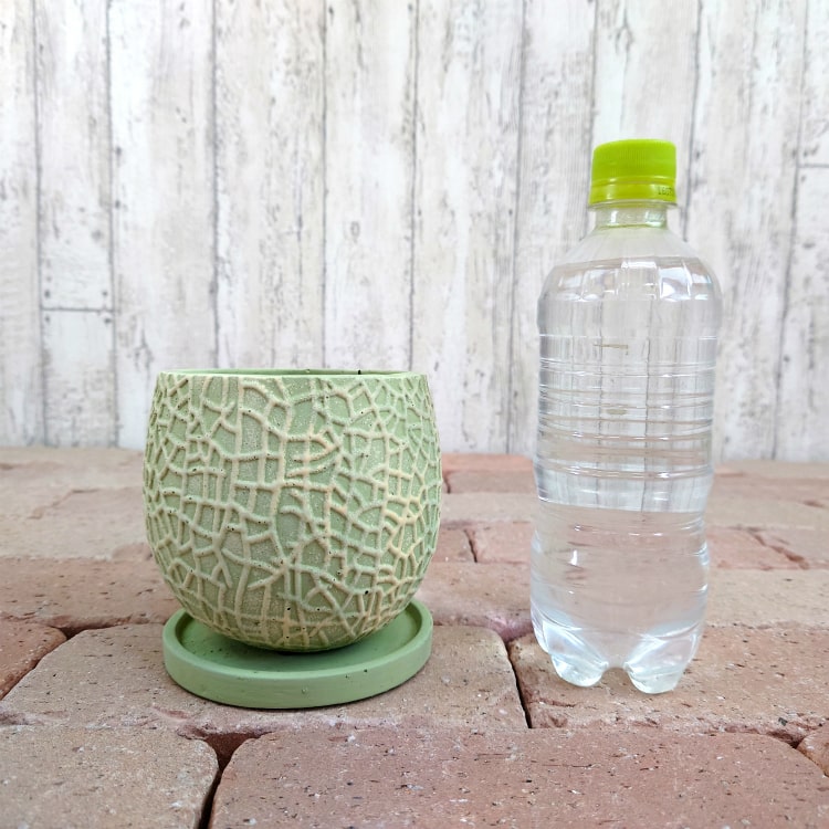 スポット模様 グリーン植木鉢 スポット模様 グリーン植木鉢 スポット模様 グリーン プラスチック植木鉢