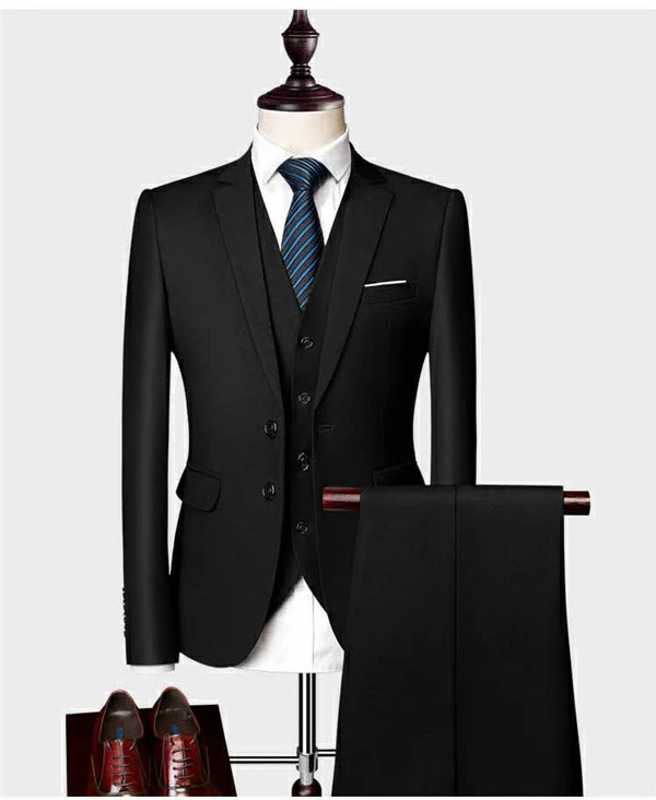 M-7L メンズスーツ 大きいサイズ 10色 スリムスーツ パンツスーツ 2点