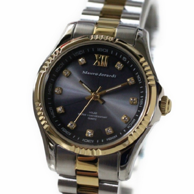 腕時計 レディース腕時計 ソーラー マウロジェラルディ  レディースウォッチ ５気圧防水  ピンク シェル 電池交換不要 クリスタル プレゼントに最適 エコ｜shop-k-yu｜03