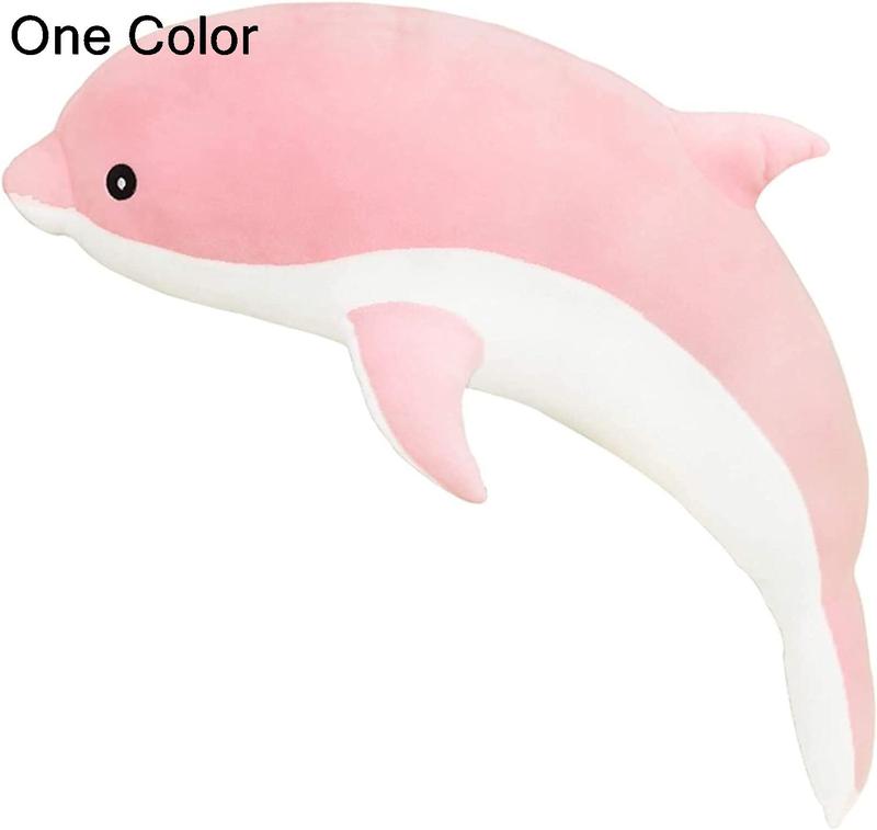 抱き枕 ぬいぐるみ イルカ もちもちぬいぐるみ 160cm 大きい ピンク 柔らかく カバー洗える 添い寝枕 癒される 可愛い 気持ちいい｜shop-kaeru｜02